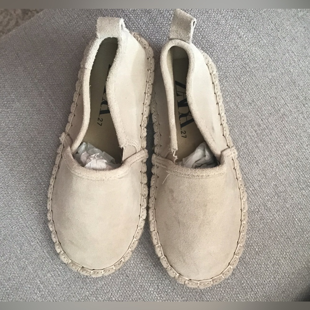 Zara KIDS espadrilles, UNWORN size 10.5